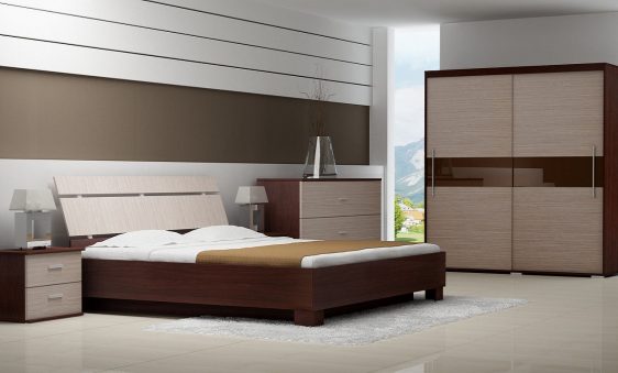 mobilier dormitor maro nuante mixte 5